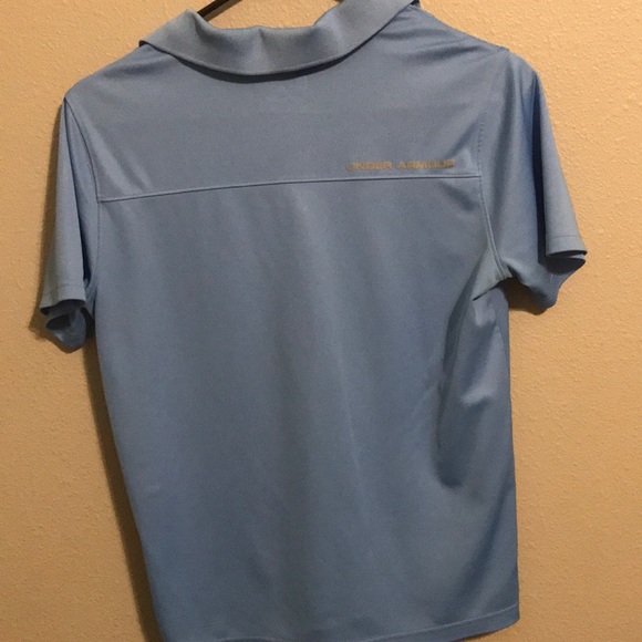 Under armor baby blue Dri-fit polo - Picture 2 of 3